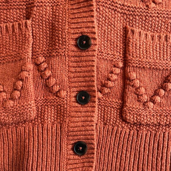 Madewell Rust Cardigan Sweater - Picture 5 of 8